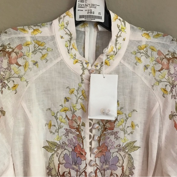 ❌SOLD❌ Zimmermann Jeannie Linen Maxi Dress - Picture 2 of 11